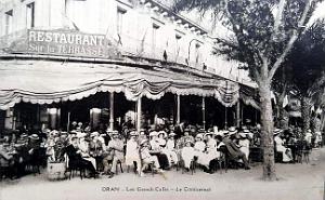 1899-Oran - Boulevard Seguin - Les Grands Cafes - Le Continental